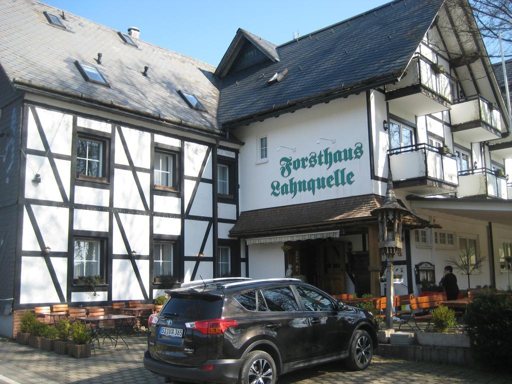 Hotel - Restaurant - Cafe Forsthaus Lahnquelle Netphen Kültér fotó